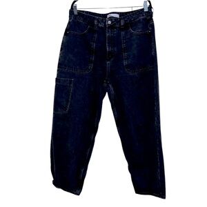 Zara Black Jeans – Women’s Size 12 100% Cotton Pre-Owned